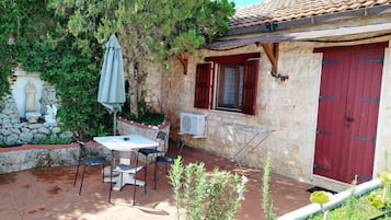 Familierom (4 pax) | Terrasse/patio
