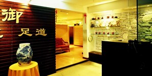Khu tiếp tân spa