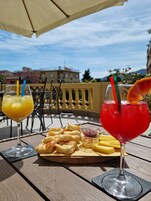 Superior Room, Balcony, Bay View | Terrace/patio