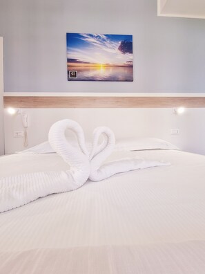 Chambre Supérieure, balcon, vue baie