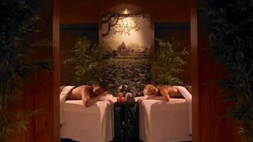 Couples treatment rooms, body treatments, hydrotherapy, aromatherapy