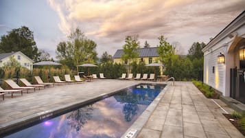 Seasonal outdoor pool