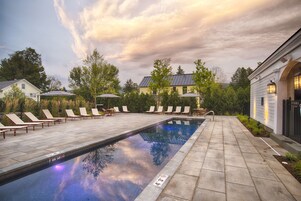 Seasonal outdoor pool