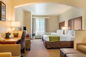 Suite, Non Smoking | In-room safe, desk, iron/ironing board, rollaway beds