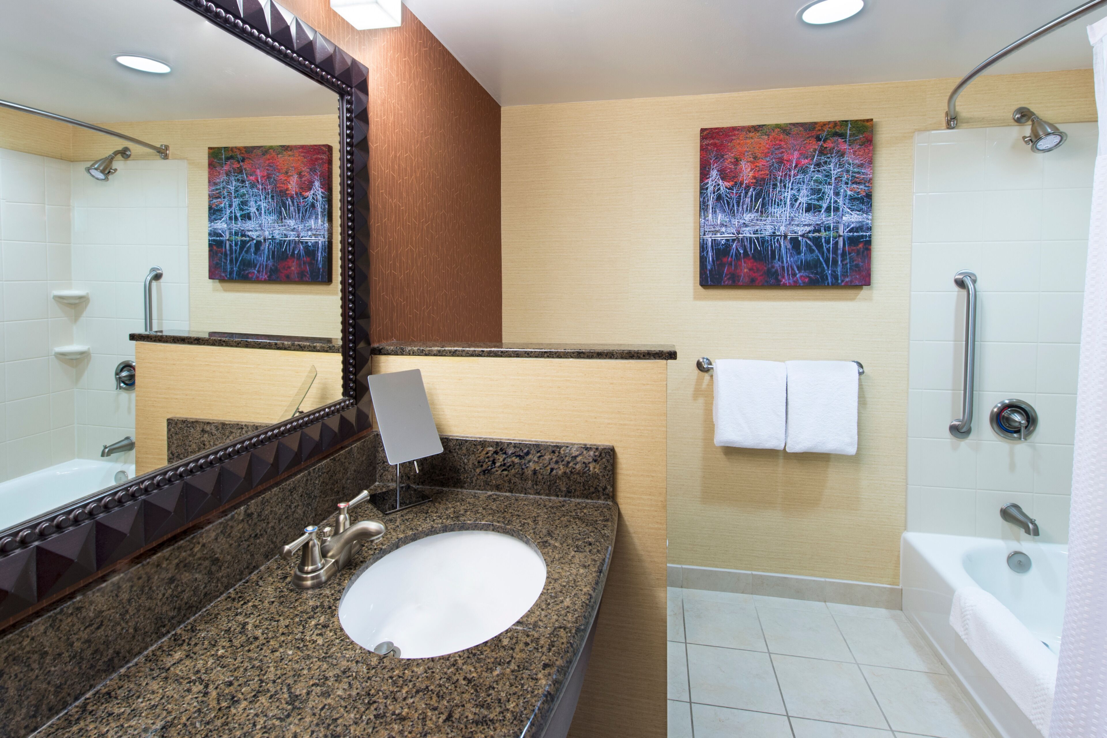 room, 2 queen beds (mobility/hearing accessible, tub) | premium bedding, in-room safe, desk, blackout curtains