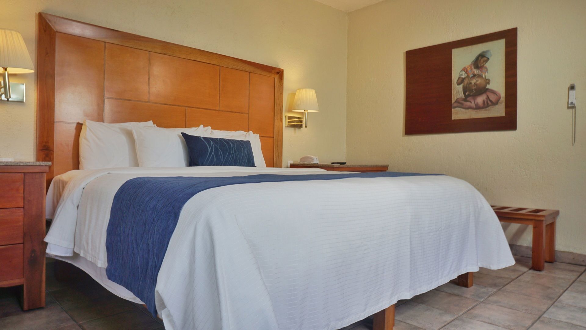 In-room safe, desk, iron/ironing board, free wired internet