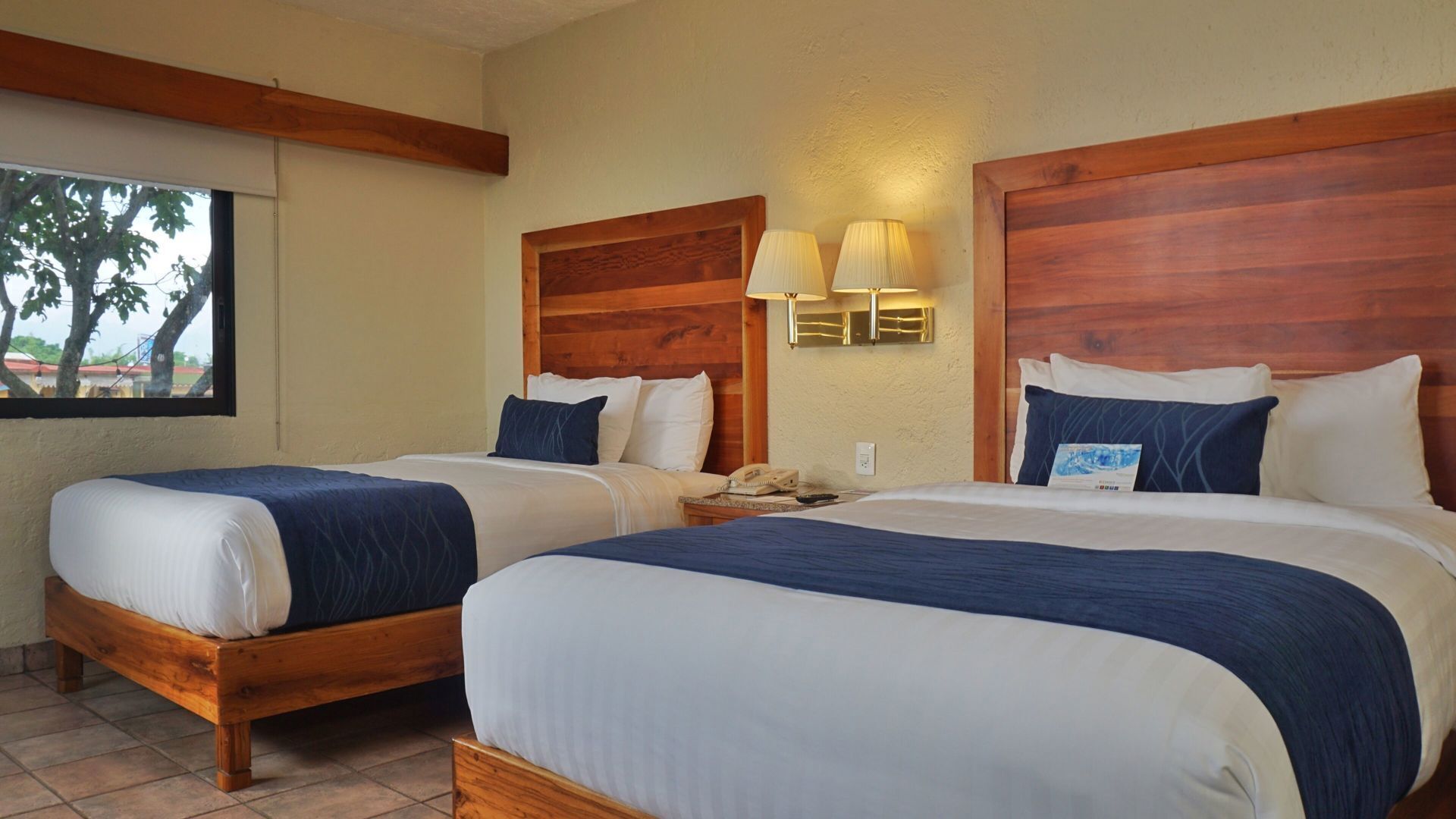 In-room safe, desk, iron/ironing board, free wired internet
