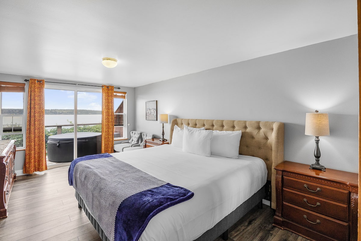 Rum - 1 kingsize-säng | Gratis wi-fi och sängkläder