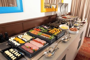 Daily buffet breakfast (EUR 12 per person)