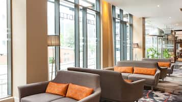 Sala de estar en el lobby