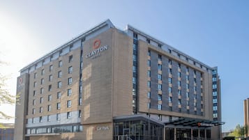 Façana frontal de l'allotjament