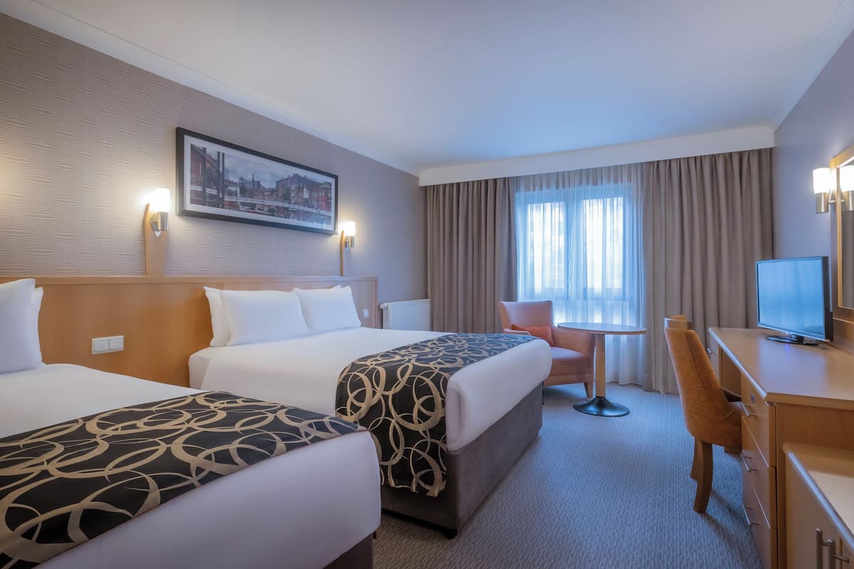 standard king & single room | premium bedding, desk, blackout curtains, soundproofing