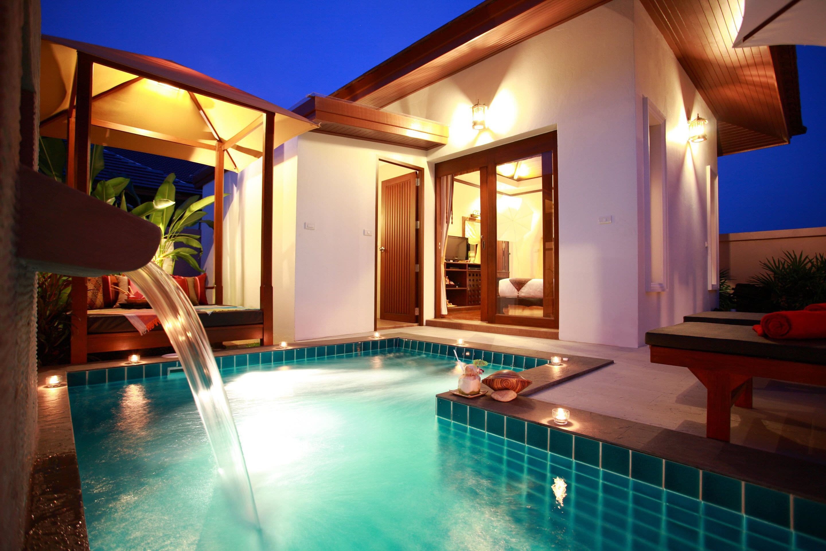 Private Plunge Pool Villa | In-room safe, blackout curtains, free cots/infant beds, free WiFi