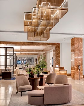 Reception area at InterContinental Boston by IHG