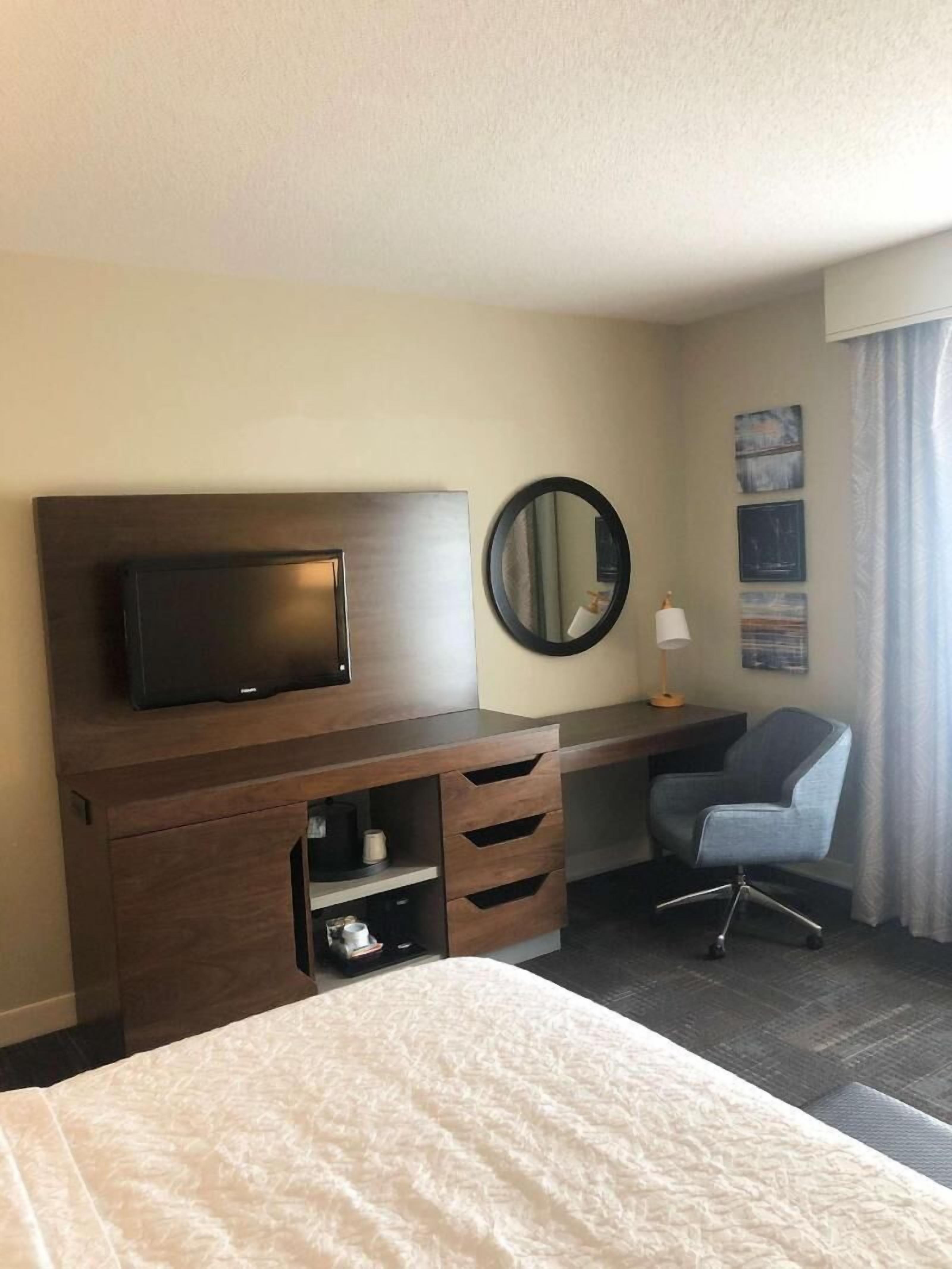 In-room safe, desk, blackout drapes, iron/ironing board