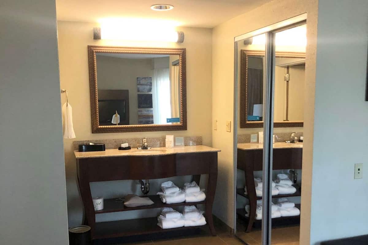 In-room safe, desk, blackout drapes, iron/ironing board