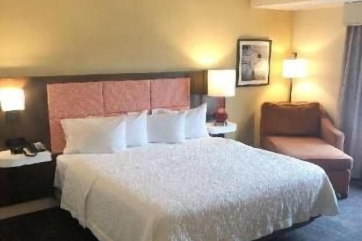 In-room safe, desk, blackout curtains, iron/ironing board