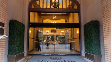 Façade de l’hébergement