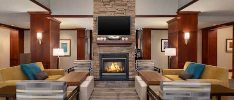 Coin salon dans le hall