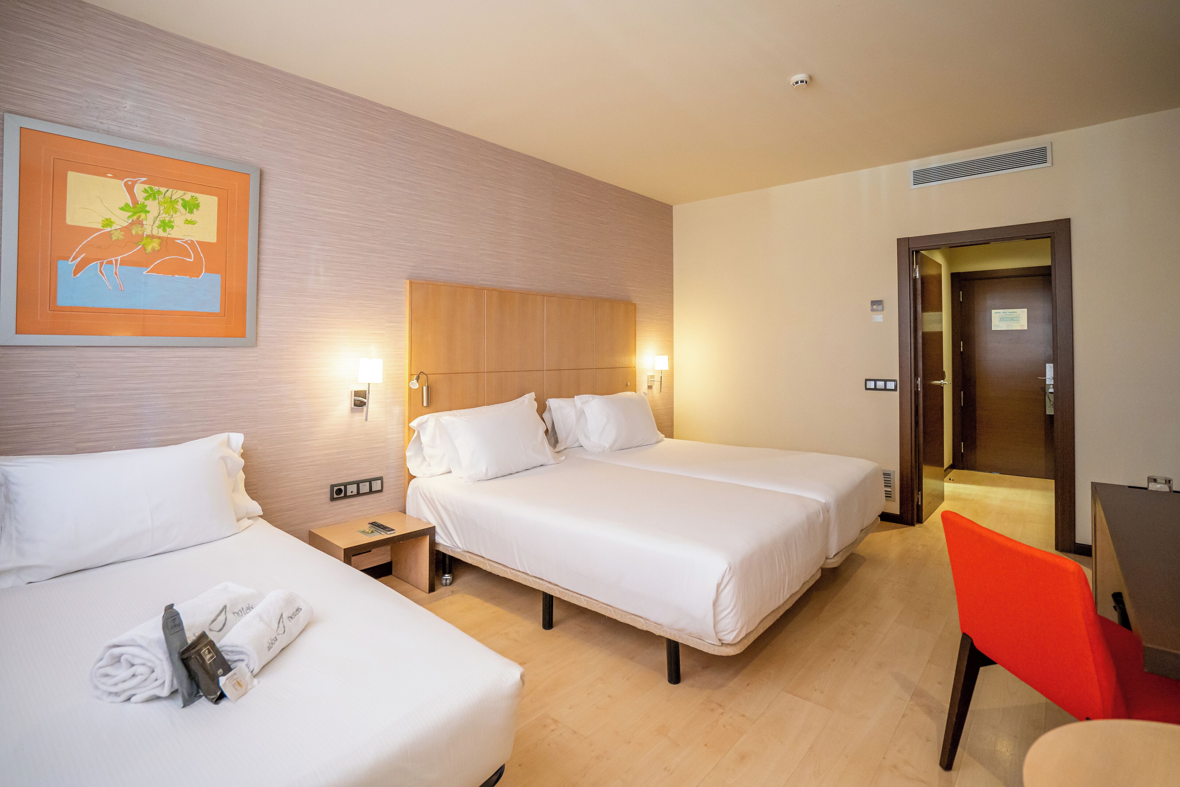 triple room (2 adults + 1 child) | minibar, in-room safe, desk, blackout curtains