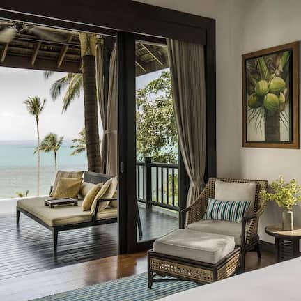 Premier Villa, 1 King Bed, Ocean View (Pool) | Beach/ocean view