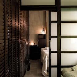 Hot tub, body treatments, sports massages, body wraps, body scrubs