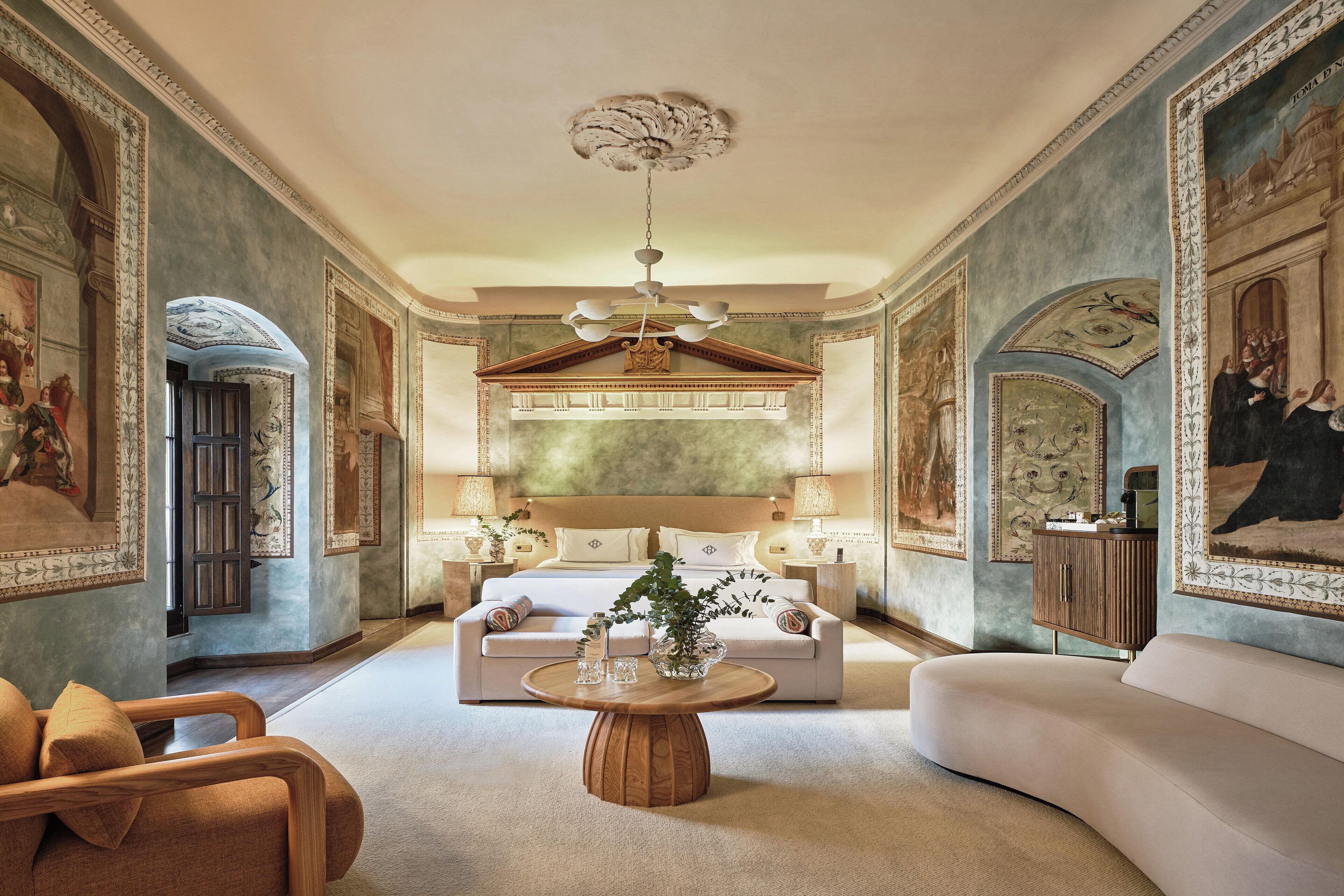 Sengetøy i egyptisk bomull, sengetøy av topp kvalitet og dundyner