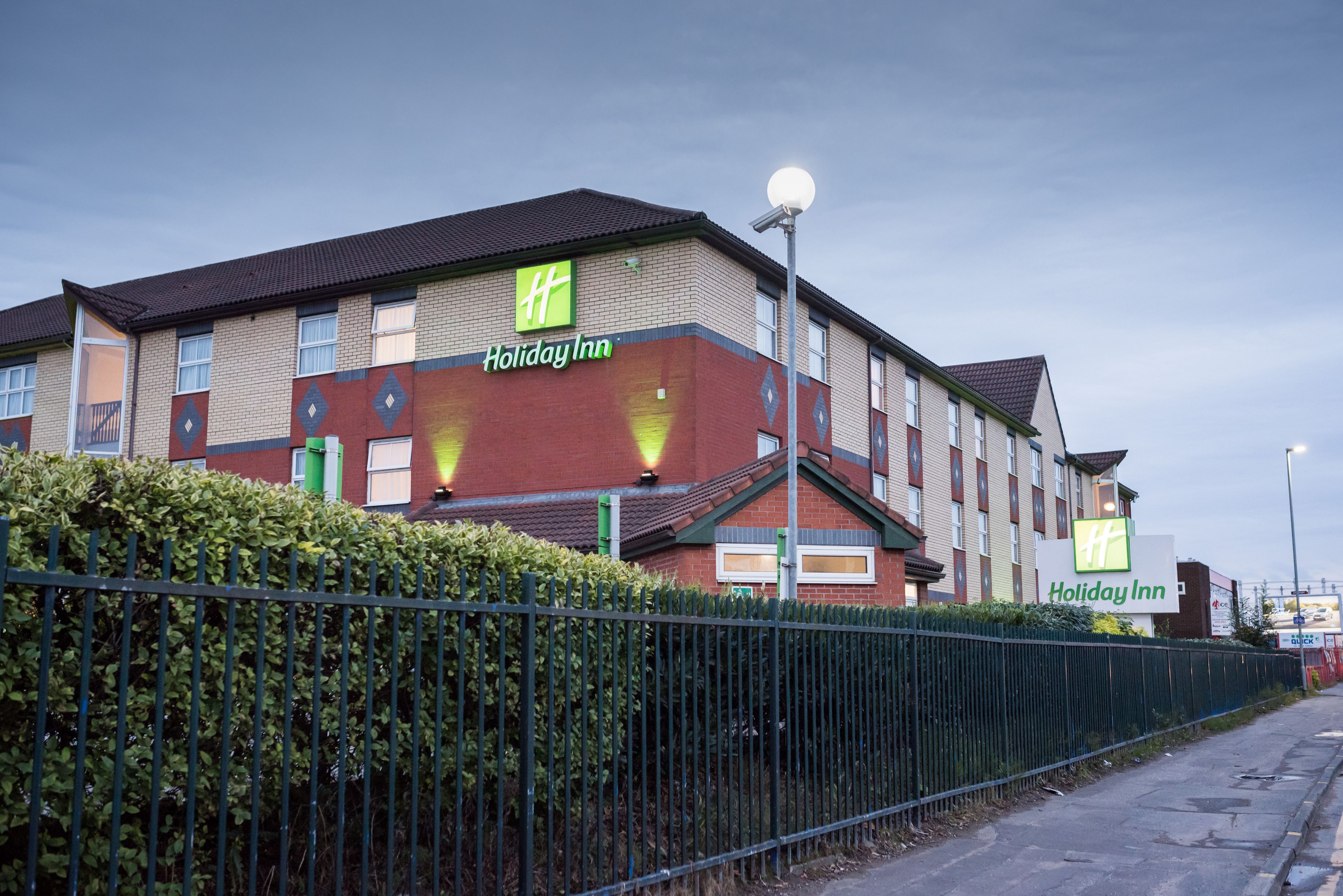 Front of property – evening/night
