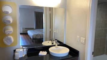 Combinazione doccia/vasca, asciugamani