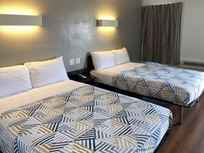Free WiFi, bed sheets