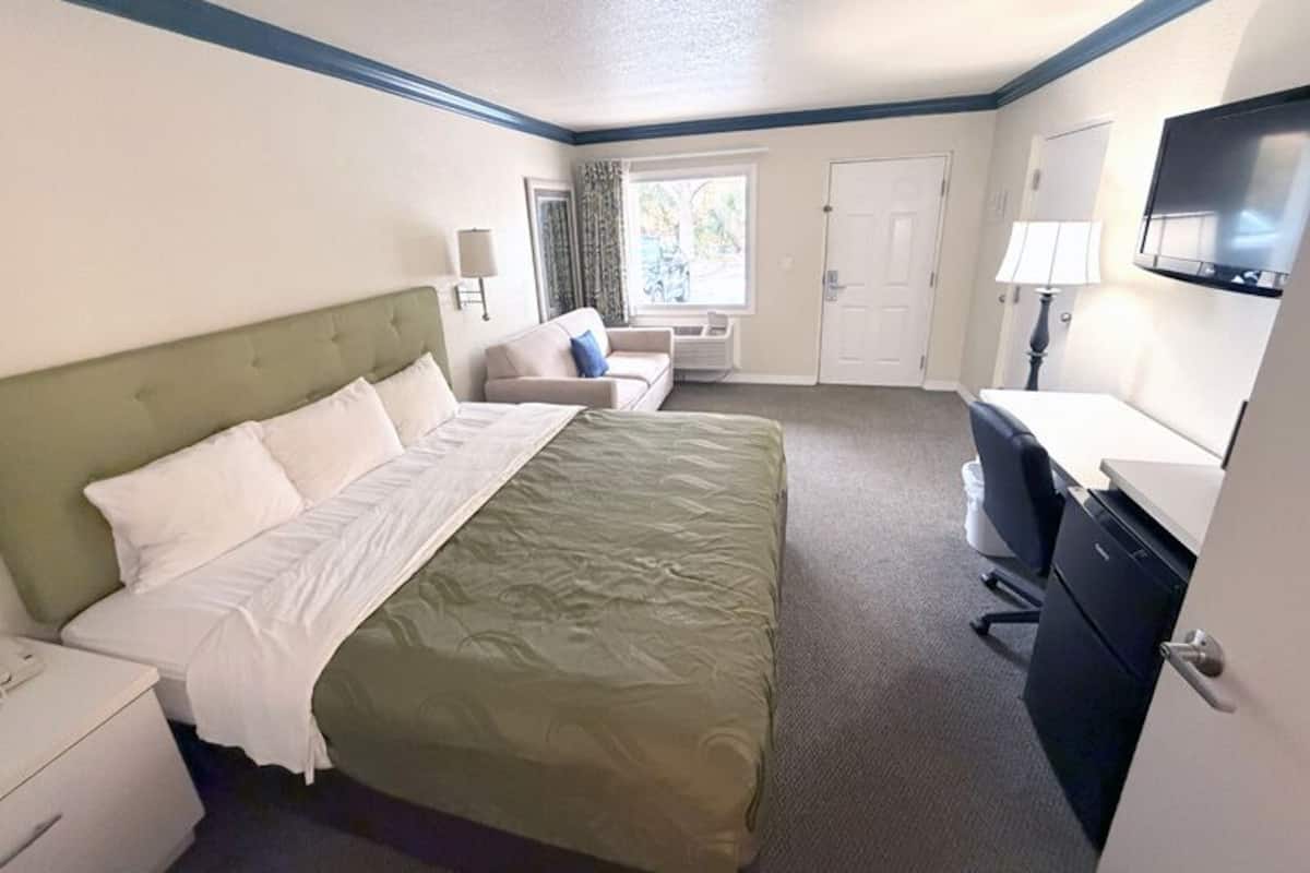 One King and One Sofa Bed
