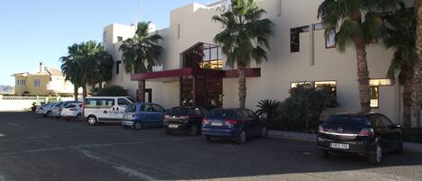 Voorkant van accommodatie