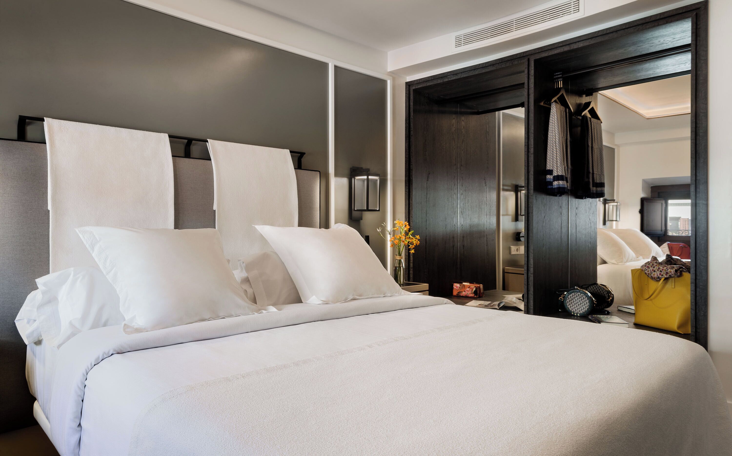 premier double or twin room | premium bedding, select comfort beds, minibar, in-room safe