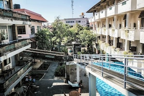 2 outdoor pools, open 6:00 AM to 8:00 PM, pool umbrellas, sun loungers -  Melasti Kuta Beach Hotel and Spa (Kuta)