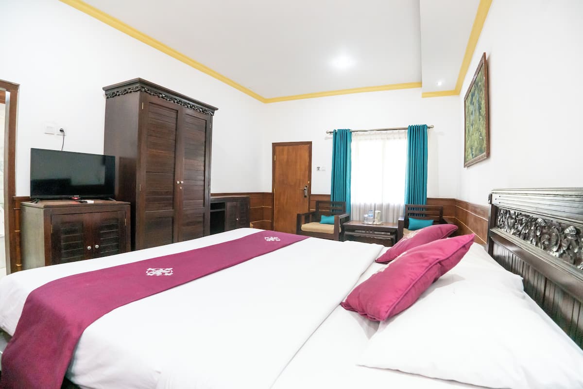 1 kamar tidur dan didekorasi berbeda-beda