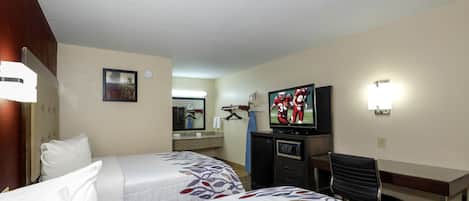 Desk, free cots/infant beds, rollaway beds, free WiFi