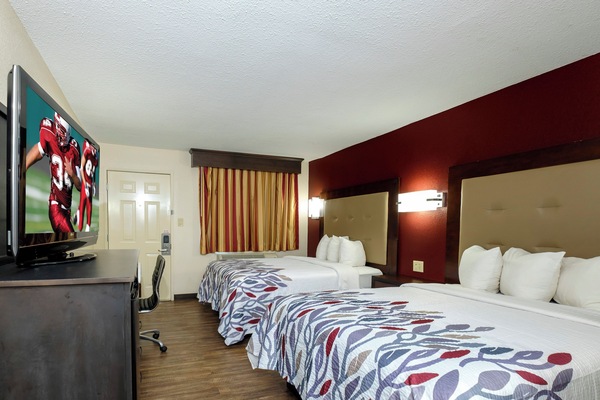 Desk, cribs (free), rollaway beds (surcharge), WiFi (free)