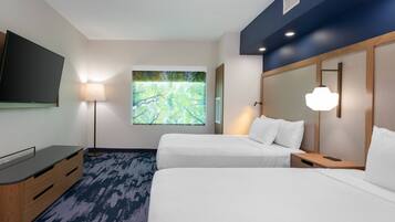 Ropa de cama de alta calidad y escritorio