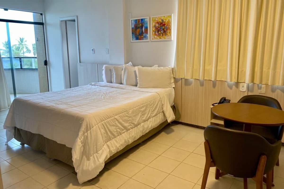 1 slaapkamer, geluiddichte muren, gratis wifi, beddengoed