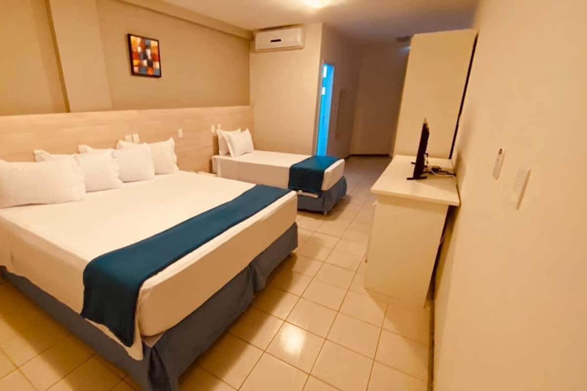 1 slaapkamer, geluiddichte muren, gratis wifi, beddengoed