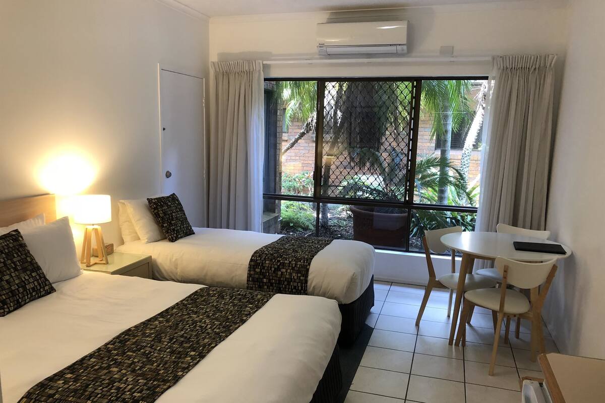 Superior Room, Multiple Beds, Microwave, Ground Floor (Ground Floor) | Minibar, in-room safe, desk, blackout drapes