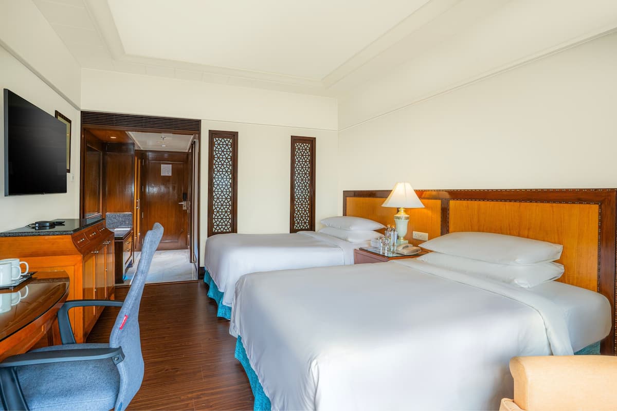 1 chambre, literie de qualité supérieure, couette en duvet d'oie