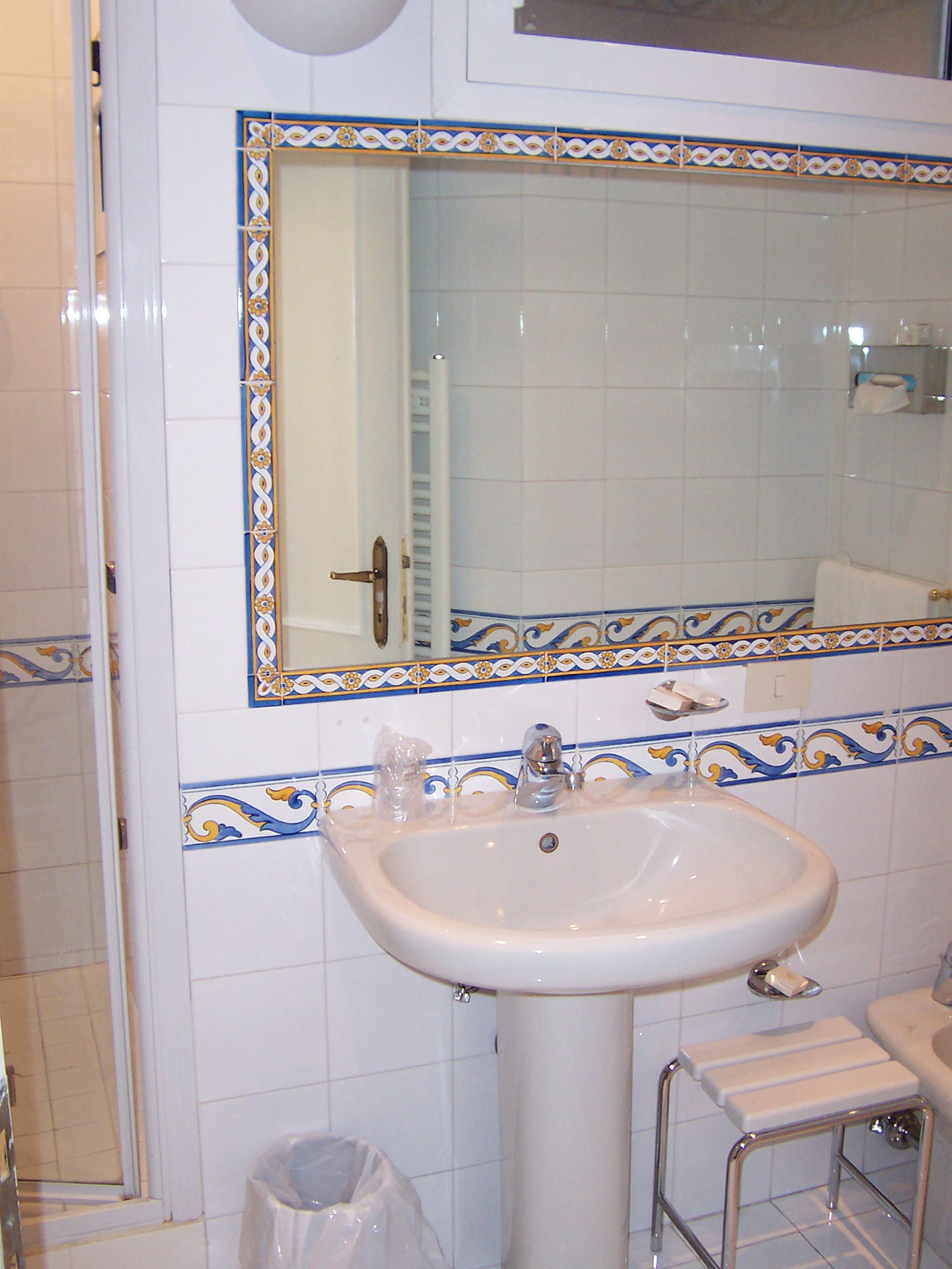 free toiletries, hair dryer, bidet, towels