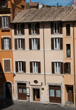 Façade de l’hébergement