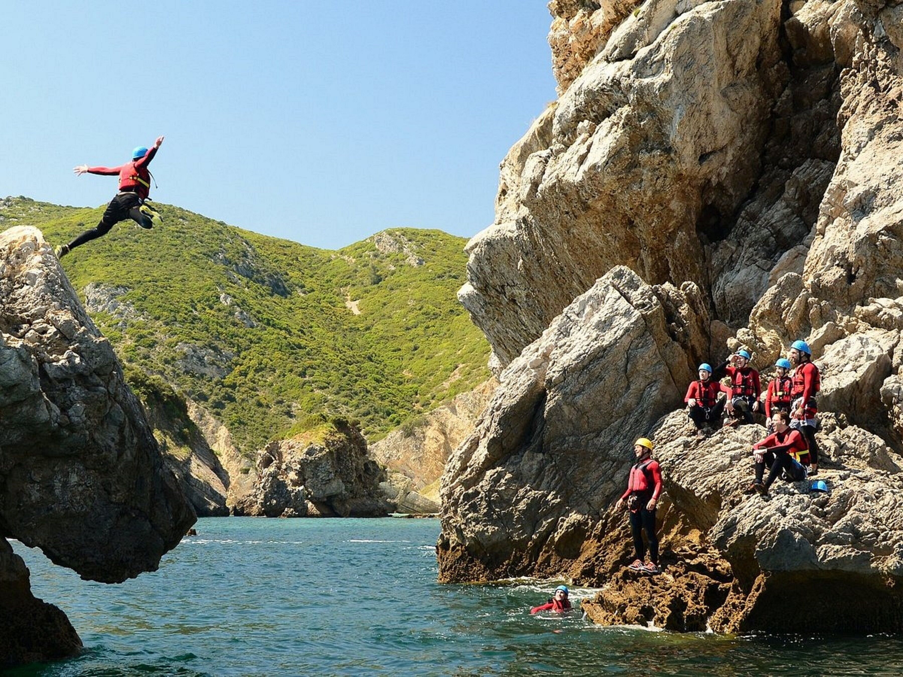outdoor rock climbing