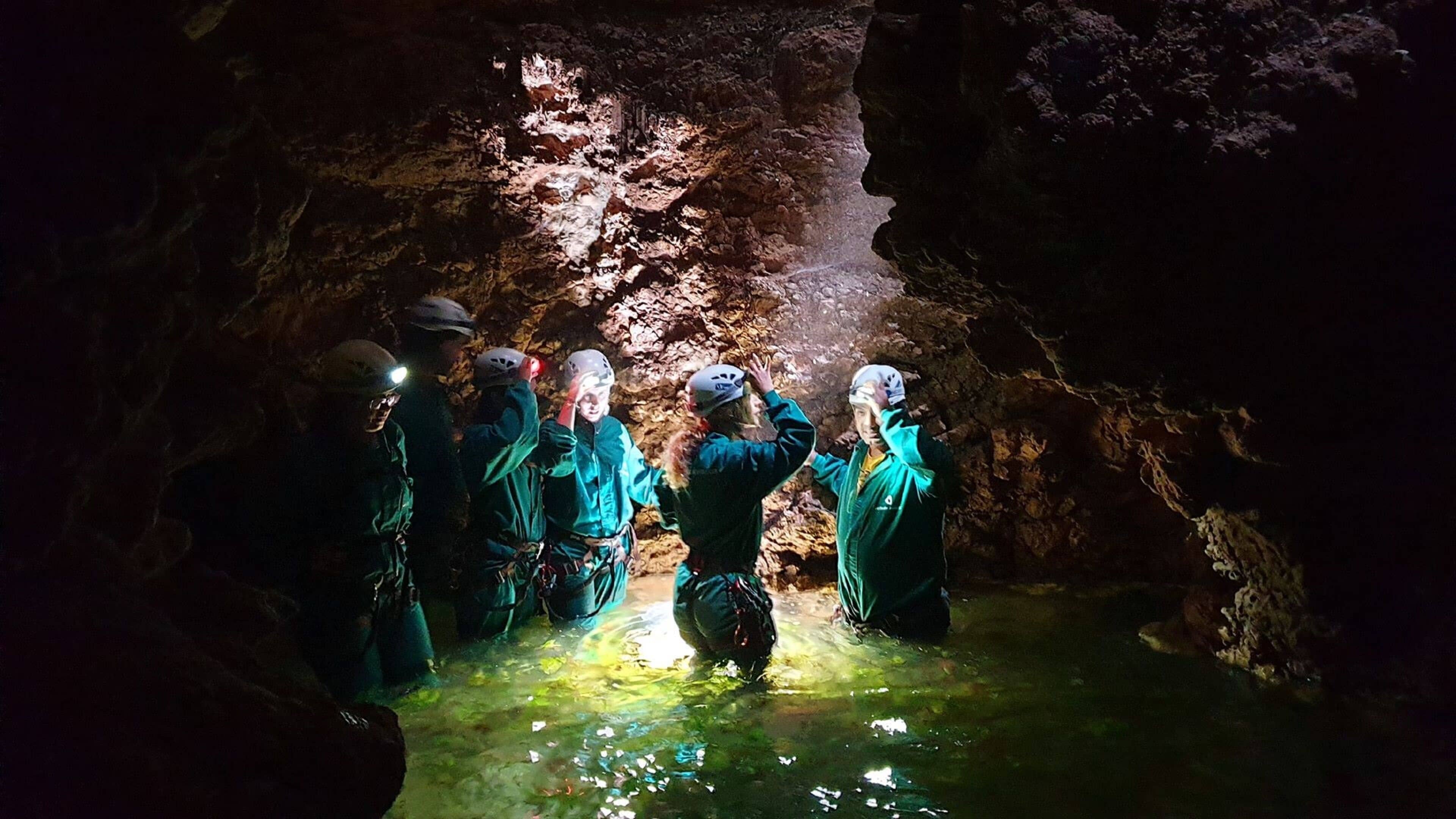 potholing/cave exploring