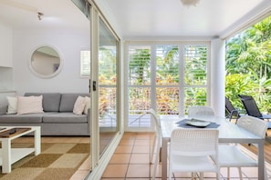 Deluxe Apartment, 1 Bedroom | Terrace/patio - Port Douglas Apartments - Adults Only Oasis (Port Douglas)