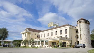 Vue depuis lâhĂ©bergement