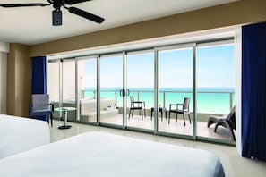 Free minibar, in-room safe, blackout drapes, iron/ironing board