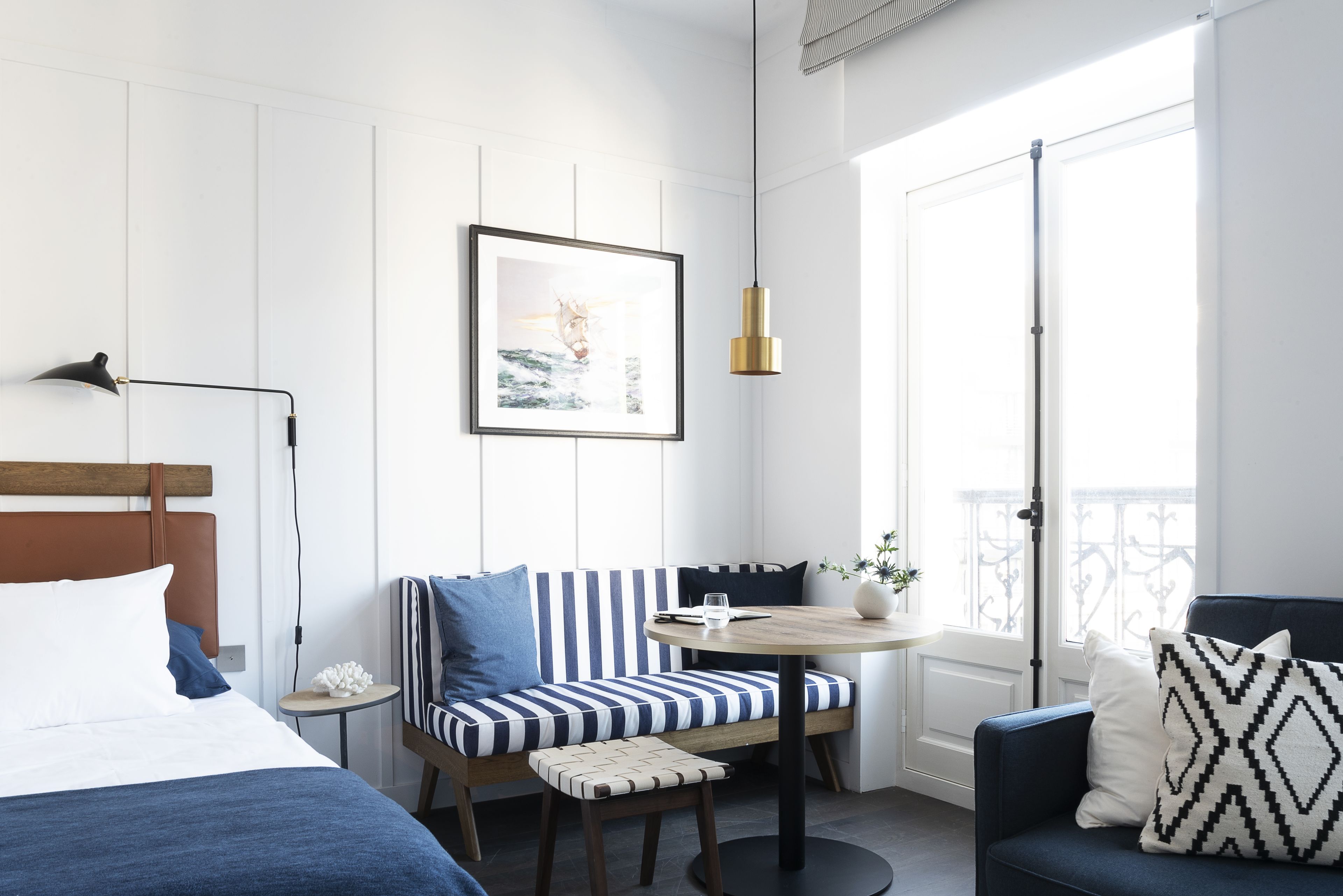 华丽开间, 阳台 | 隔音、免费 WiFi、床单